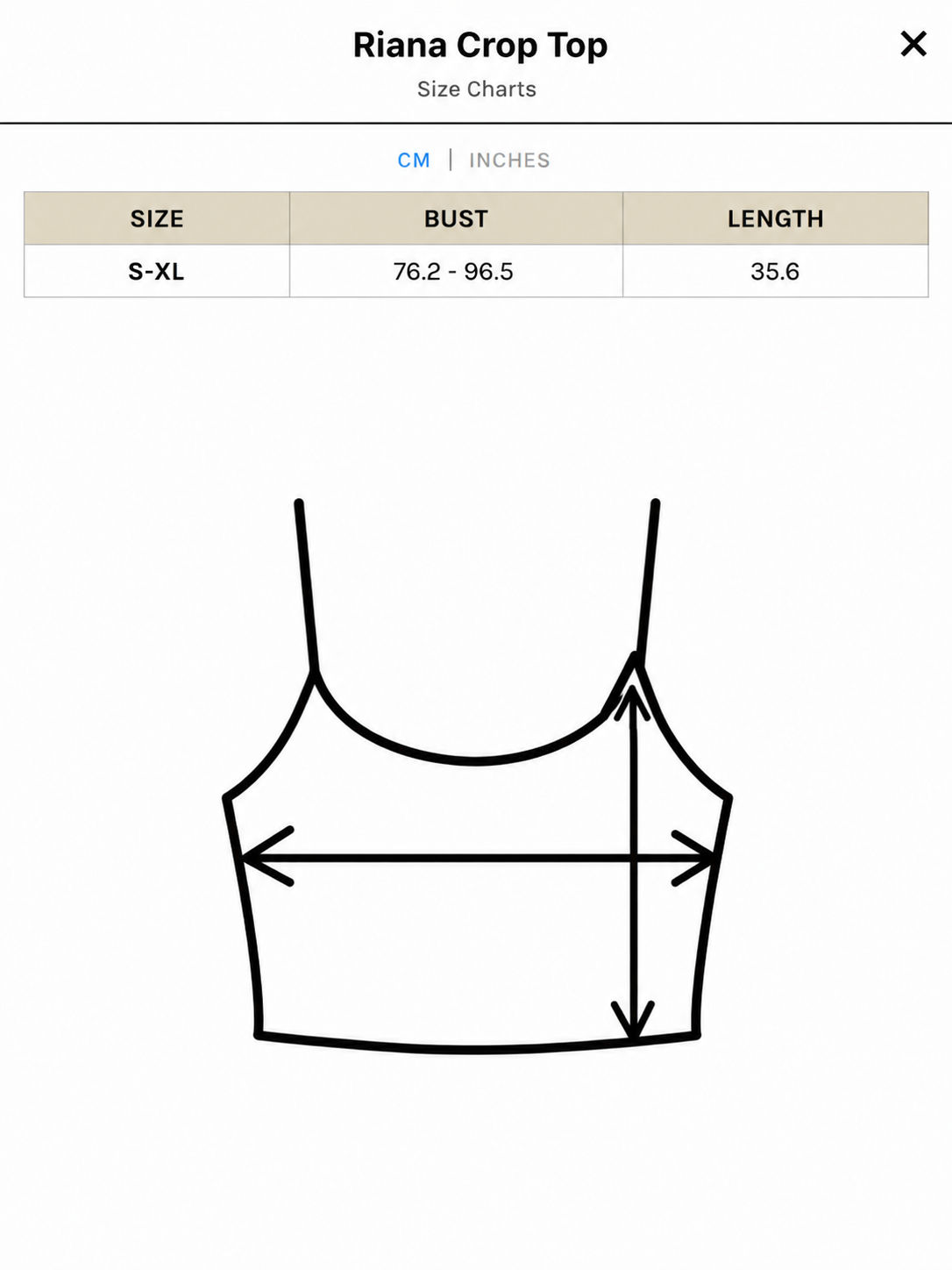 Riana Crop Top